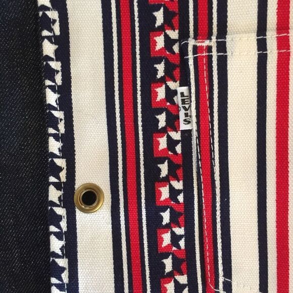 NOS Rare Levi's Vintage MC Reversible Vest Medium - Picture 4 of 5